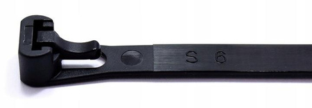 OPASKI KABLOWE OTWIERALNE 250/7.5 CZARNE TRYTKI