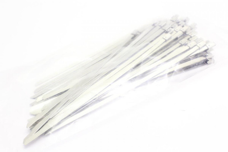 OPASKA ZACISKOWA STALOWA 360x4,6 OPASKI STALOWE 100 SZTUK METAL