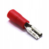 KONEKTOR IZOLOWANY ŻEŃSKI CZERWONY 2.8mm 100 SZT