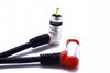 KABEL RCA KĄTOWY 2X RCA CHINCH VITALCO 0,5M RKD240
