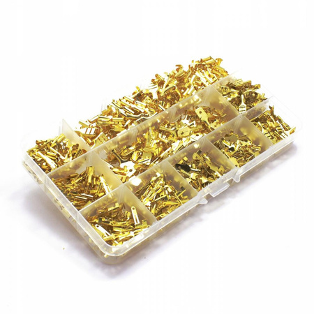 ZESTAW KONEKTORÓW SAMOCHODOWYCH KONEKTORY 600 SZT.