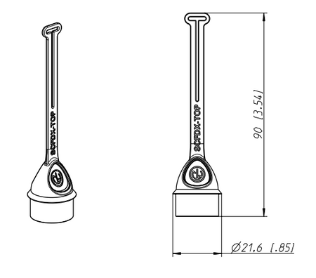 OSŁONA PRZECIWPYŁOWA DO ŻEŃSKICH XLR TOP SCFDX-TOP NEUTRIK