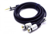 KABEL ROZDZIELACZ AUX WTYK JACK 3,5 - 2 GNIAZDA JACK JKD42 VITALCO 3M