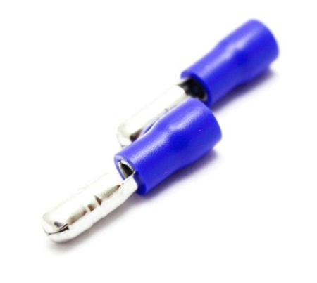 KONEKTOR RURKOWY MĘSKI NIEBIESKI 50 SZTUK