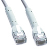 KABEL LAN SIECIOWY RJ45 CAT 6 UTP SZARY 6P30 PATCHCORD 1M FLEXI SLIM
