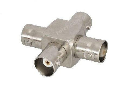 ROZGAŁĘŹNIK BNC 4 x GNIAZDO BNC