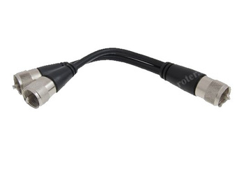 VITALCO TRÓJNIK UHF WTYK UHF 2X WTYK UHF PRZEWÓD