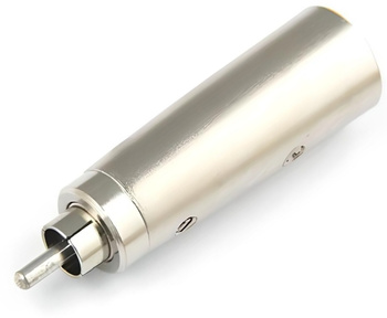 ADAPTER WTYK XLR 3P WTYK RCA
