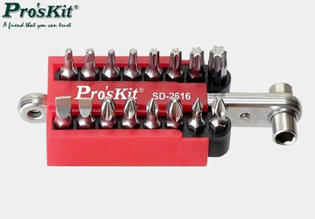 Zestaw końcówek bit 16szt SD-2616 Proskit