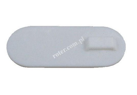 UCHWYT OPASKI KABLOWEJ 24.5mm / 58mm BIAŁY 100 SZTUK