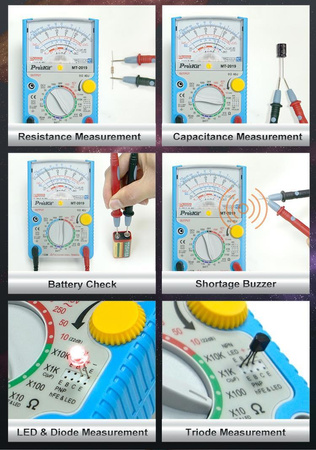 MIERNIK ANALOGOWY MT-2019 Proskit