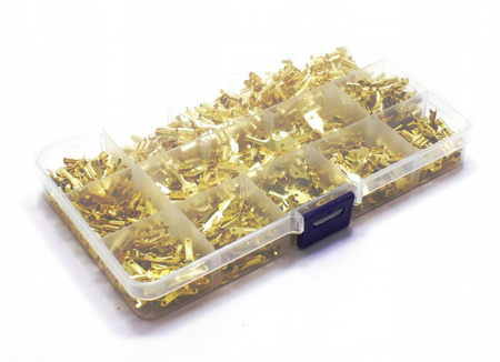 ZESTAW KONEKTORÓW SAMOCHODOWYCH KONEKTORY 600 SZT.