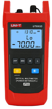 Światłowodowy miernik mocy optycznej UT693D
