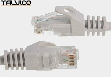 Patch cord UTP kat.5e CCA 3,0m szary 5P31