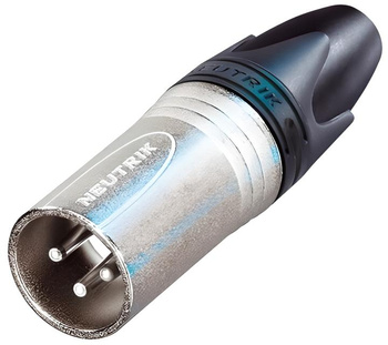 Wtyk XLR 3 pin męski NC3MXX Neutrik mikrofonowy na kabel