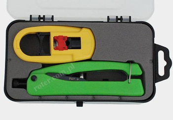 ZESTAW ZACISKARKA ZŁĄCZ KOMPRESOWANYCH ŚCIĄGACZ HT-K5A02