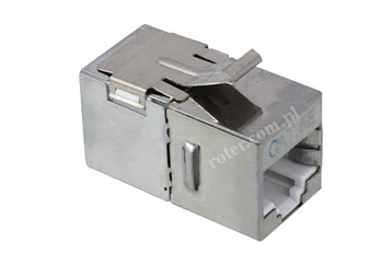 Adapter RJ45 kat. 5 ftp montażowy