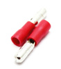 Konektor rurkowy męski czerwony