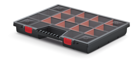 ORGANIZER SKRZYNKA NARZĘDZIOWA KUWETA NOR 50 490x390x65 Z PRZEGRODAMI