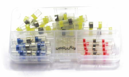 ZESTAW SZYBKOZŁĄCZY TERMOKURCZLIWYCH Z CYNA 40 SZT