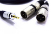 KABEL 2X XLR WTYK JACK 3.5 AUX 3m MK32 MONO VITALCO
