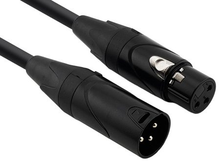 KABEL XLR NA BĘBNIE 50m MIKROFONOWY 3PIN RED'S MUSIC MĘSKI ŻEŃSKI