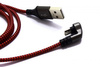 KABEL MICRO USB KĄTOWY 1,5m DSF600