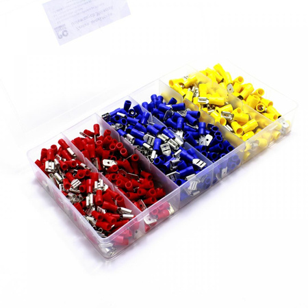 KONEKTOR IZOLOWANY ZESTAW 500 SZTUK 0,5-6MM