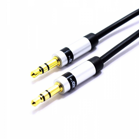 KABEL AUX JACK - JACK 3,5 STEREO VITALCO SLIM 1M JKJ33