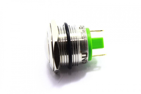 PRZEŁĄCZNIK OKRĄGŁY 19mm 250V 2A OFF-(ON) IP67