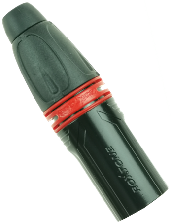 PIERŚCIEŃ RING NA WTYK XLR ROXTONE CZERWONY