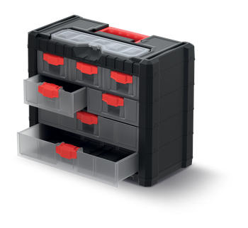ORGANIZER SKRZYNKA WARSZTATOWA Z SZUFLADKAMI KMC401 MULTICASE CARGO 40
