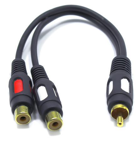 VITALCO ADAPTER RCA WTYK RCA / 2X GNIAZDO RCA RP09
