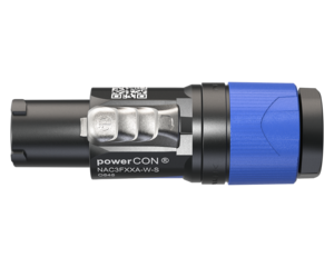 WTYK POWERCON ZASILAJĄCY NAC3FXXA-W-S NEUTRIK SIECIOWY