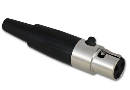 WTYK ŻEŃSKI MIKROFONOWY XLR MINI 4P 4 PIN