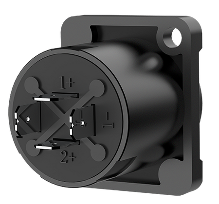 GNIAZDO SPEAKON 4 PIN GŁOŚNIKOWE ROXTONE RS4MD-T