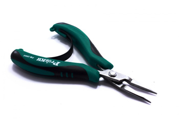 Precyzyjne szczypce półokrągłe pm-396g Proskit