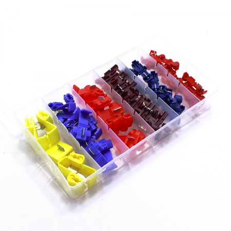 SZYBKOZŁĄCZE SAMOCHODOWE SZYBKOZŁĄCZKA ZESTAW 55 SZTUK SZYBKOZŁĄCZA