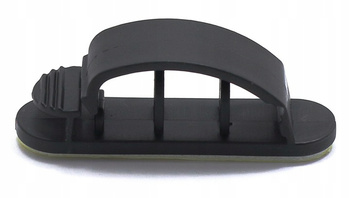 Samoprzylepny organizer uchwyt kabli klips 10x