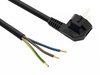 KABEL PRZEWÓD  ZASILAJĄCY Z WTYKIEM ELEKTRYCZNYM 10m SCHUKO 3X1,5MM2 GUMA