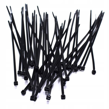 OPASKI KABLOWE 300/3.5 TRYTKI CZARNE 100 SZTUK