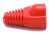 Osłona wtyku RJ45 8p8c czerwona 100 sztuk