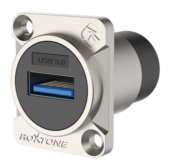 GNIAZDO USB 3.0 MONTAŻOWE ROXTONE RAU3D
