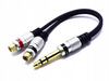ADAPTER JACK 6,3 STEREO 2X GNIAZDO RCA VITALCO