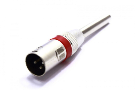 WTYK MIKROFONOWY XLR CANON MW160 Z ODGIĘTKĄ RED