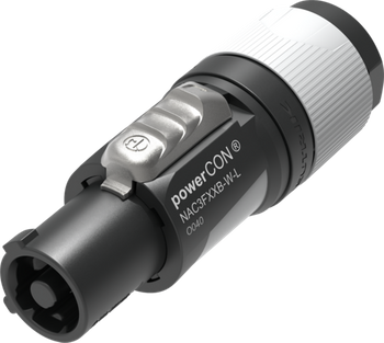 WTYK POWERCON ZASILAJĄCY NAC3FXXB-W-L NEUTRIK